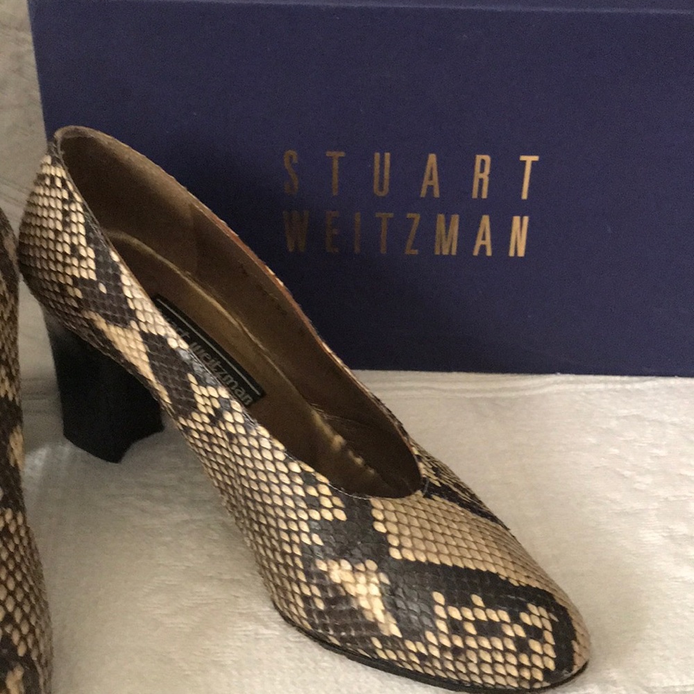 Stuart Weitzman Crocodile heels